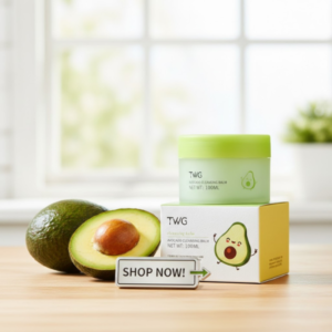 Affordable Avocado cream makeup remover for deep cleansing waterproof products.