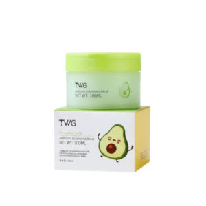 Avocado Makeup Removal Cream container, an affordable and CPNP certified option for sensitive skin.