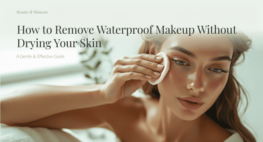 How to Remove Waterproof Makeup Without Drying Your Skin (Safe Steps)