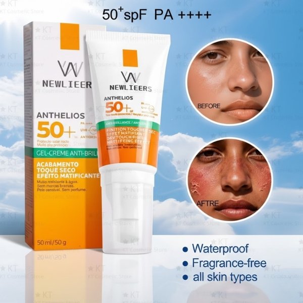 SPF50+ PA++++ Sunscreen Cream 50ml Broad Spectrum UV Protection