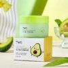 Three scent variants of avocado cleansing balm