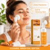 HOYGI Turmeric Cleanser Foam Deep Cleansing Blackheads Removal Moisturizing Shrink Pores Oil Control Skin Purifying Care 100ml