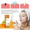 HOYGI Turmeric Cleanser Foam Deep Cleansing Blackheads Removal Moisturizing Shrink Pores Oil Control Skin Purifying Care 100ml