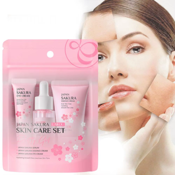 sakura skin care set