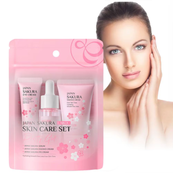 sakura skin care set
