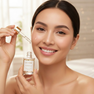 consistent use of a hydrating eye serum.