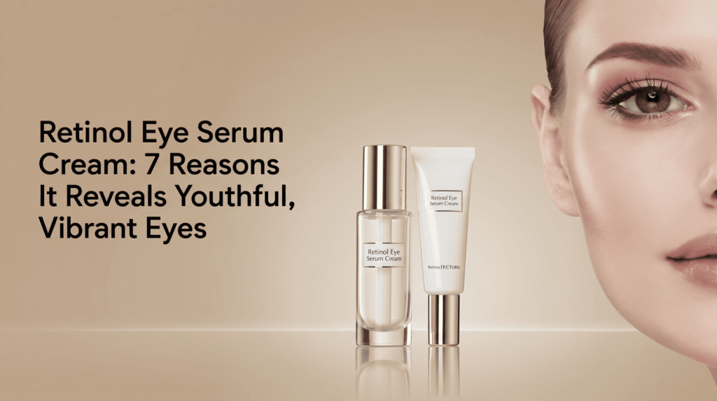 Retinol Eye Serum Cream: 7 Ultimate Reasons It Reveals Youthful, Vibrant Eyes