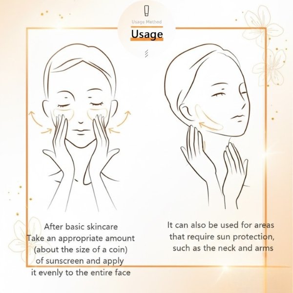 SPF50+ PA++++ Sunscreen Cream for face and body use