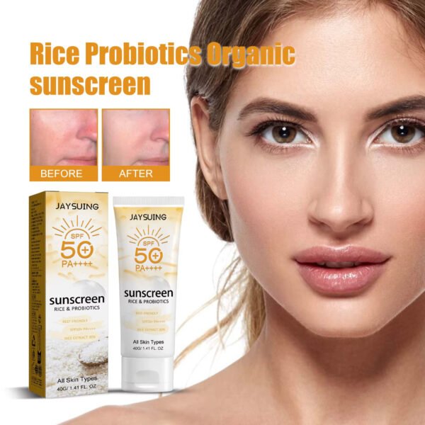 probiotic rice sunscreen SPF 50