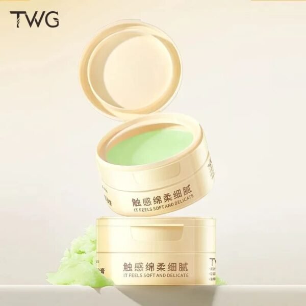 Three scent variants of avocado cleansing balm