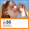 SPF50+ PA++++ Sunscreen Cream with hyaluronic acid vitamin E D-panthenol