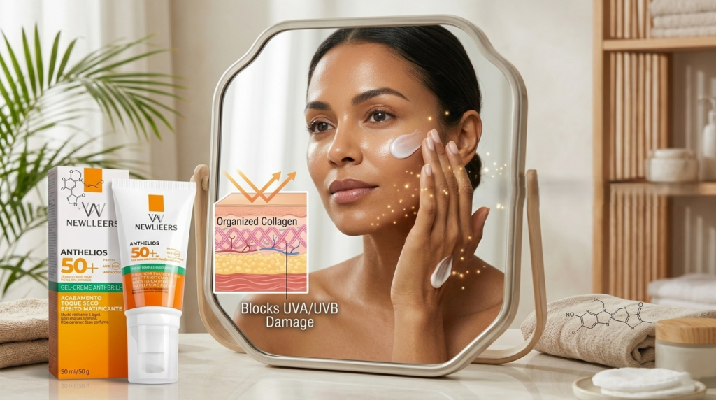 Anti-aging sunscreen benefits