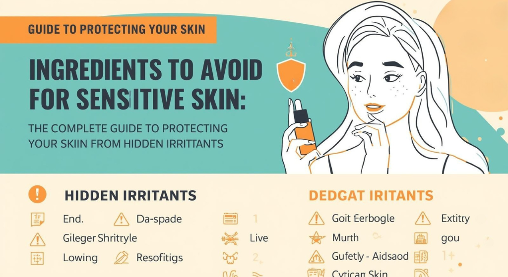 Ingredients to Avoid for Sensitive Skin: The Complete Guide to Protecting Your Skin from Hidden Irritants