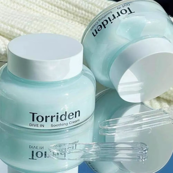 Torriden Dive-In Soothing Cream hydrating moisturizer with low molecular hyaluronic acid