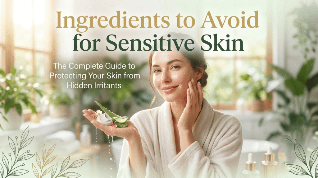 Ingredients to Avoid for Sensitive Skin: The Complete Guide to Protecting Your Skin from Hidden Irritants