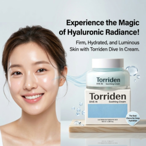 Torriden Dive-In Soothing Cream with Low Molecular Hyaluronic Acid hydrating face moisturizer