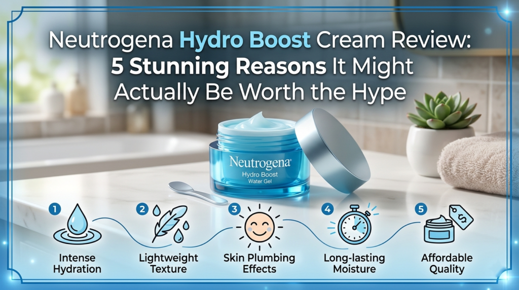 Neutrogena Hydro Boost Cream Review: 5 Stunning Reasons It Might Actually Be Worth the Hype