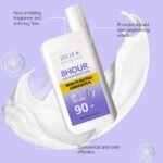 EELHOE SPF 90 sunscreen cream 50ml tube on a clean white surface with soft natural light