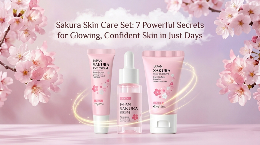 Sakura Skin Care Set 7 Powerful Secrets for Glowing, Confident Skin in Just Days