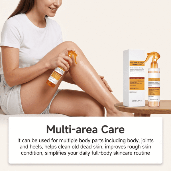 Turmeric Body Spray – 3 Radiant Ingredients for Silky, Glowing Skin