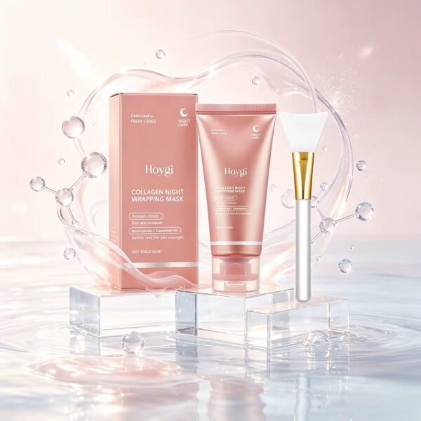 Collagen Peel Off Mask Night Wrapping Hydrating Firming Brightening Elasticity Care Cleansing Face Skin Care Beauty Facial Mask