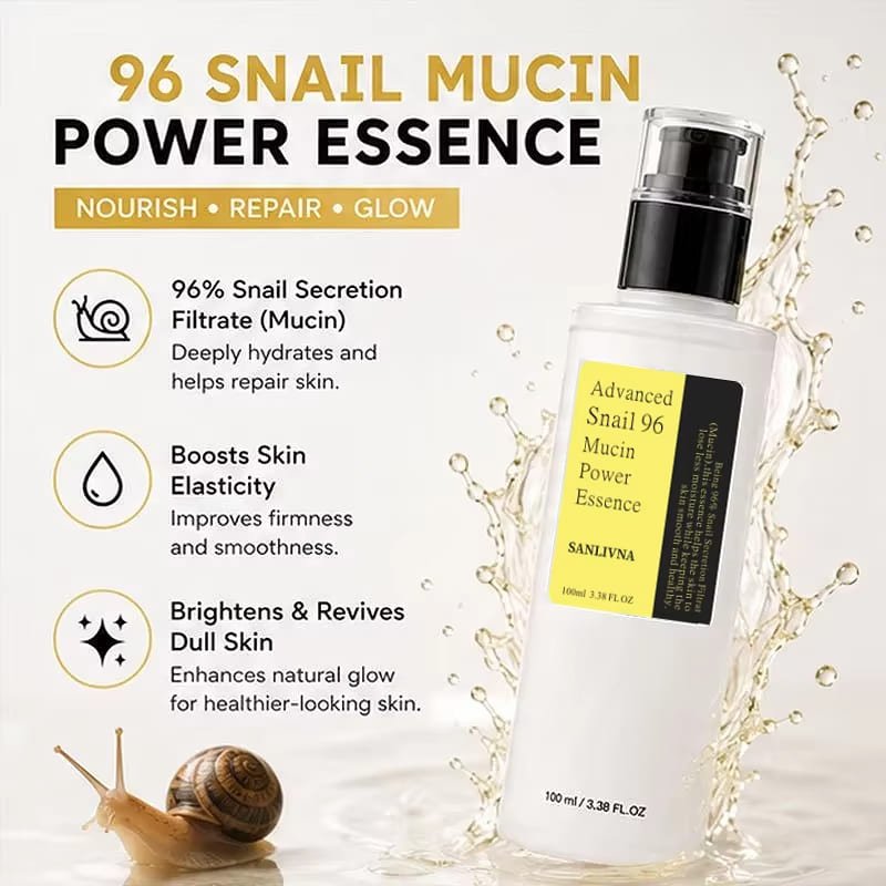 Snail Mucin Essence – 96% Radiant Korean Hydration