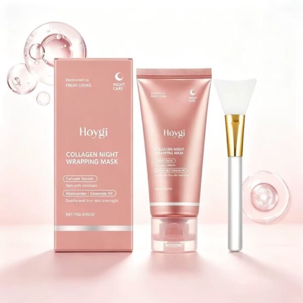 Collagen Peel Off Mask Night Wrapping Hydrating Firming Brightening Elasticity Care Cleansing Face Skin Care Beauty Facial Mask