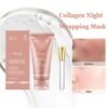 Collagen Peel Off Mask Night Wrapping Hydrating Firming Brightening Elasticity Care Cleansing Face Skin Care Beauty Facial Mask