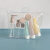 10/11PCS Travel Cosmetic Dispenser Bottle Set Refillable Spray Bottles Lotion Shampoo Squeeze Tube Cream Jar Cosmetic Containers