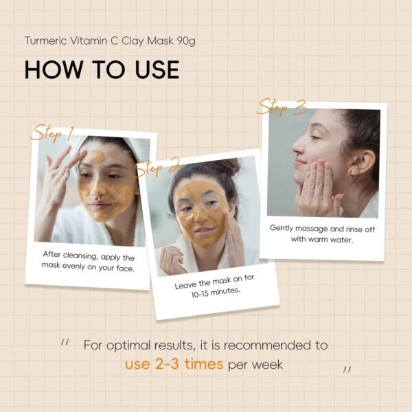 Turmeric mud mask — 1 Soulful 90g Ritual for Radiant, Visibly Clear Skin