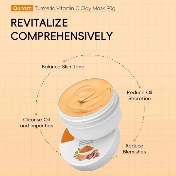 Turmeric mud mask — 1 Soulful 90g Ritual for Radiant, Visibly Clear Skin