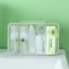 10/11PCS Travel Cosmetic Dispenser Bottle Set Refillable Spray Bottles Lotion Shampoo Squeeze Tube Cream Jar Cosmetic Containers