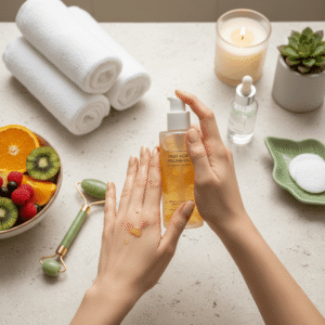 How to Use It: Your Step-by-Step Ritual Getting the most out of these fruit acid peeling gel benefits is beautifully simple. Here's how to make it a ritual worth looking forward to: