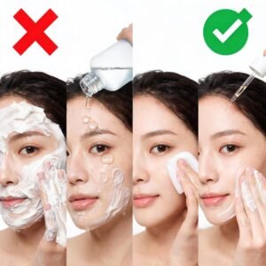 Mistake 2 — You're Applying Products in the Wrong Order
How Layering Affects Your Skincare Routine Steps ResultsThis one is quietly responsible for so much wasted money and so many "this product didn't work" moments.