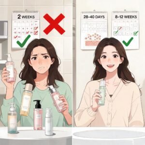 Mistake 5 — You're Not Giving Products Enough Time to WorkHere's a hard truth: most of us don't have the patience our skin actually needs.