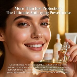 More Than Just Protection: The Ultimate Anti-Aging Powerhouse Let’s be honest: we all want youthful, radiant skin. We spend fortunes on serums, creams, and treatments promising to turn back the clock. But what if I told you that the most effective, scientifically-proven anti-aging product is likely the one you’re skipping?