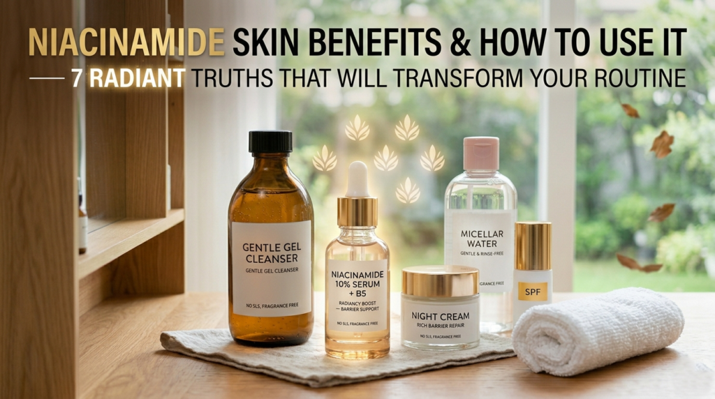 Niacinamide Skin Benefits & How to Use It — 7 Radiant Truths That Will Transform Your Routine