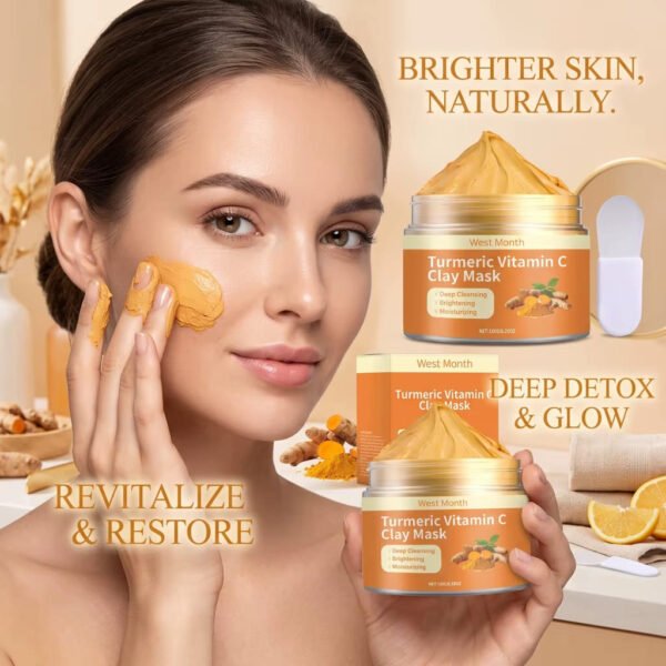 Turmeric Vitamin C Face Mask – Deep Glow Ritual