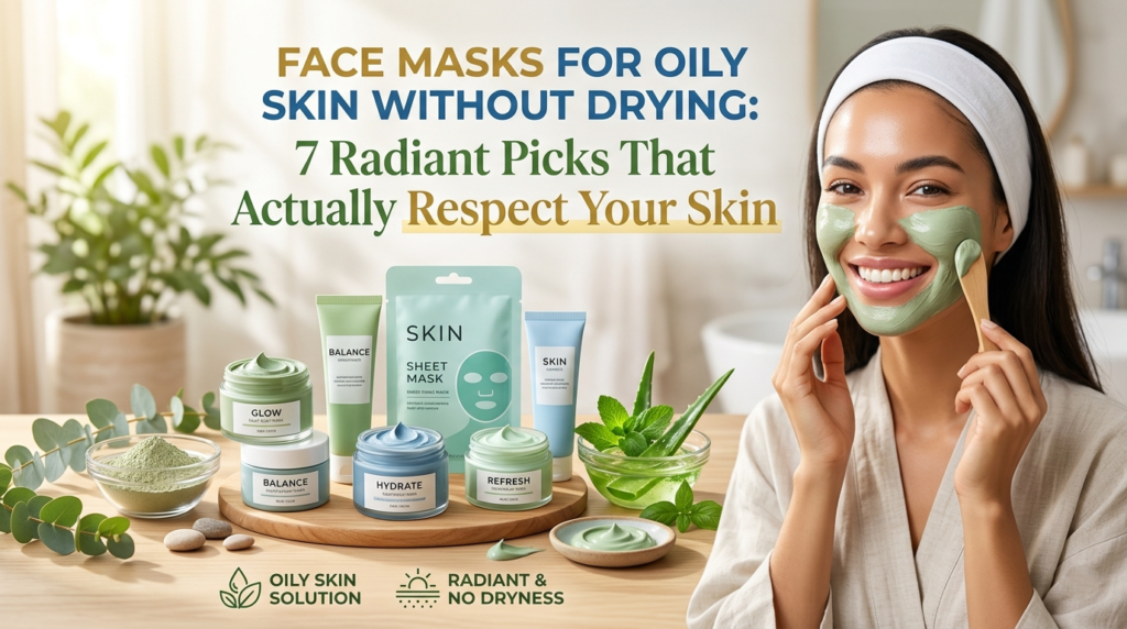 Face Masks for Oily Skin Without Drying: 7 Radiant Picks That Actually Respect Your Skin