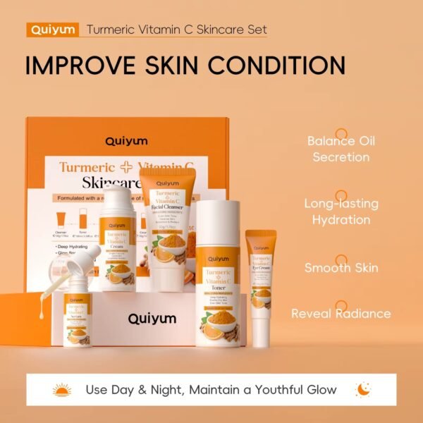 Turmeric Vitamin C Skincare Set