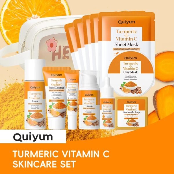 turmeric vitamin c skincare set