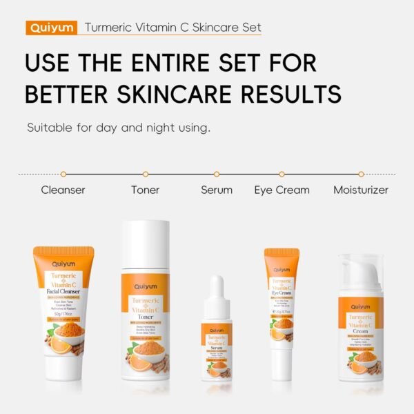 Turmeric Vitamin C Skincare Set