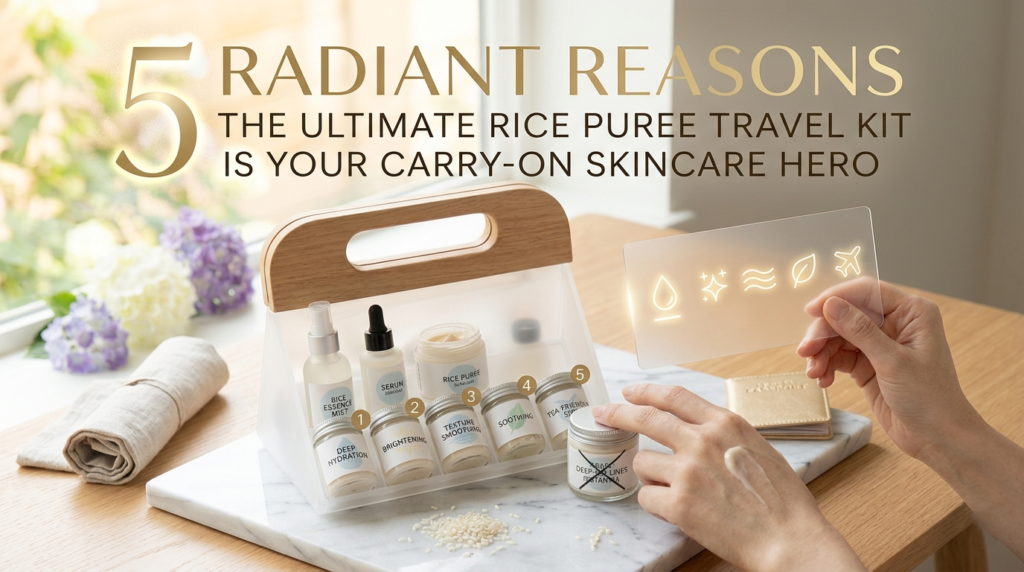 5 Radiant Reasons the Ultimate Rice Puree Travel Kit Is Your Carry-On Skincare Hero
