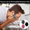 Face Scrubber Mini Facial Brush Silicone Wash Exfoliator Finger Glove Pads Handheld Cleansing Brushes Tool Skin Care Deep Clean