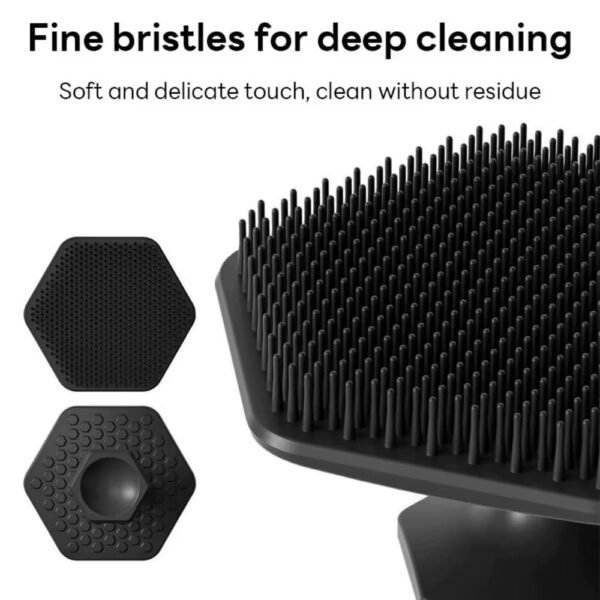 Face Scrubber Mini Facial Brush Silicone Wash Exfoliator Finger Glove Pads Handheld Cleansing Brushes Tool Skin Care Deep Clean