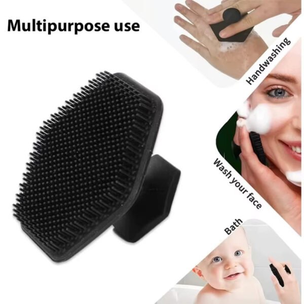 Face Scrubber Mini Facial Brush Silicone Wash Exfoliator Finger Glove Pads Handheld Cleansing Brushes Tool Skin Care Deep Clean