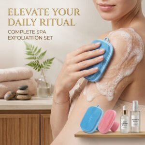 Face Scrubber Mini Facial Brush Silicone Wash Exfoliator Finger Glove Pads Handheld Cleansing Brushes Tool Skin Care Deep Clean