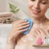 Face Scrubber Mini Facial Brush Silicone Wash Exfoliator Finger Glove Pads Handheld Cleansing Brushes Tool Skin Care Deep Clean