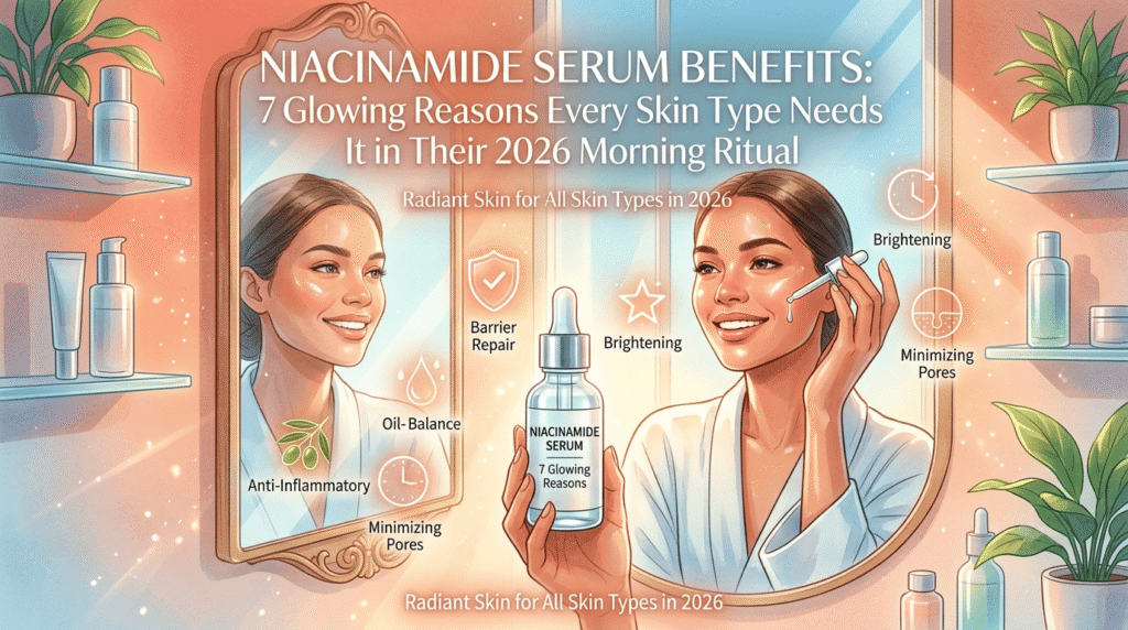 Niacinamide Serum Benefits: 7 Glowing Reasons Every Skin Type Needs It in Their 2026 Morning Ritual